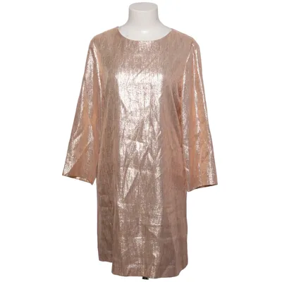 Dress (Beige, Gold) from Filippa K Metallic fiber, Silk