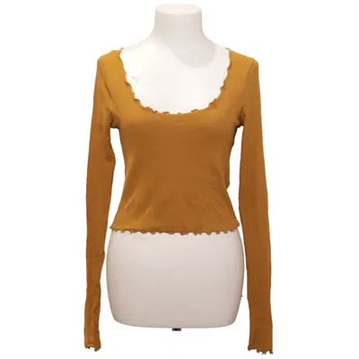 Langærmet t-shirt (Brun) fra Organic Basics