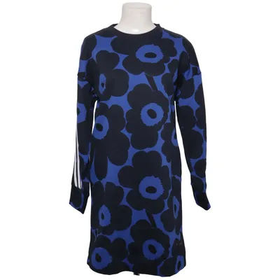 Dress (Blue, Black, White) from Adidas x Marimekko Polyester, Recycled cotton