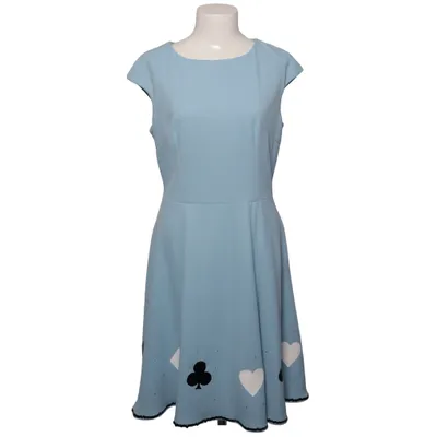 Jurk (Blauw, Zwart, Wit) van Dress Tells Elastaan, Polyamide, Polyester
