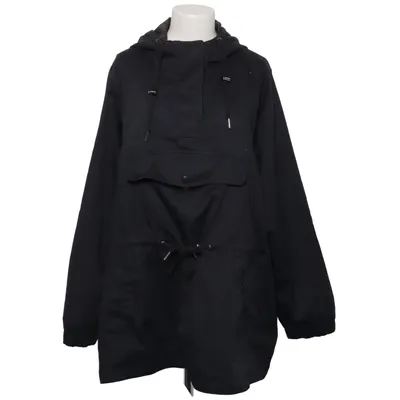 Anorak (Sort) fra Zizzi Bomuld, Polyester
