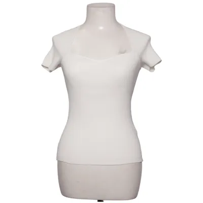 Top (White) from Maje Elastane, Polyamide, Viscose
