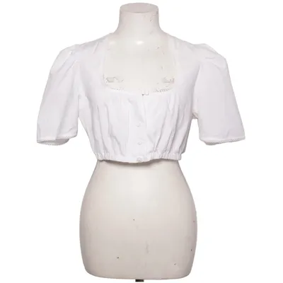 Dirndlblus (Vit) från Country Line Bomull, Polyester