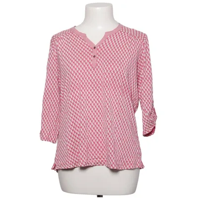 Bluse (Pink, Hvid) fra Multiblu Bomuld, Modal