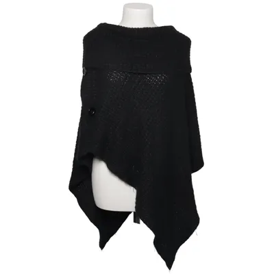 Poncho (Svart) från NKD Akryl