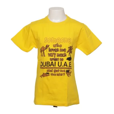 T-shirt (Jaune) de Foursquare Coton
