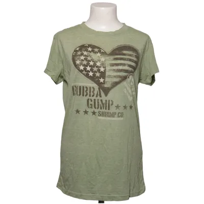 T-shirt (Groen) van Bubba Gump Katoen, Polyester