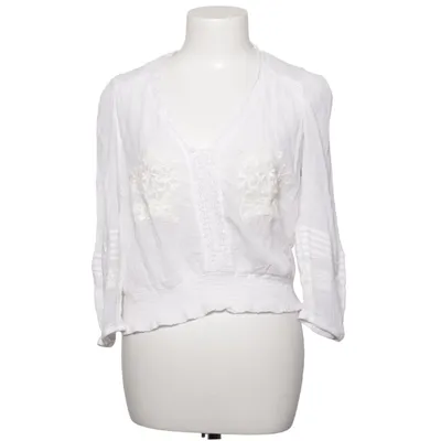 Bluse (C-REB EMBRO V NECK TOP) fra Costes Rebel Bomuld