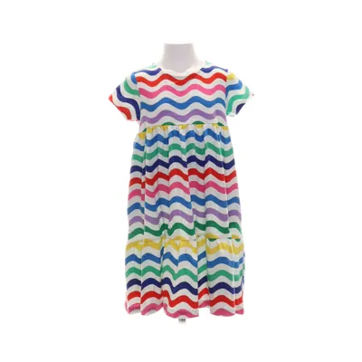 Klänning (Vit, Flerfärgad) från Mini Boden Bomull