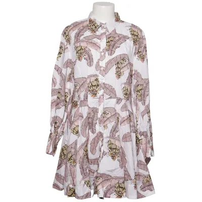 Shirt dress (White, Multicolored) from Desmond & Dempsey x H&M Cotton