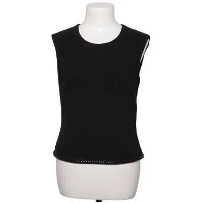 Top (Black) from Escada Elastane, Wool