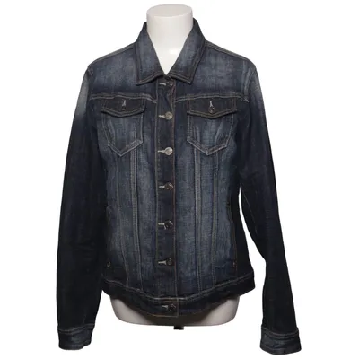 Denimjakke (Blå) fra Blue Blue Bomuld, Elastan