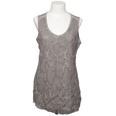 Topp (Grå, Vit) från Didi Bomull, Polyester, Viskos