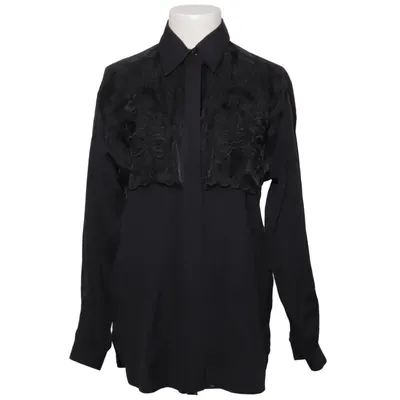 Blouse (Noir) de Yorn Polyester, Viscose