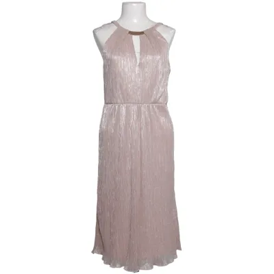 Robe de cocktail (Beige) de Sandrine Fibre métallique, Polyester