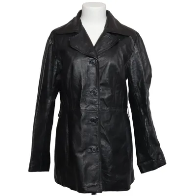 Veste en cuir (Noir) de Gallery