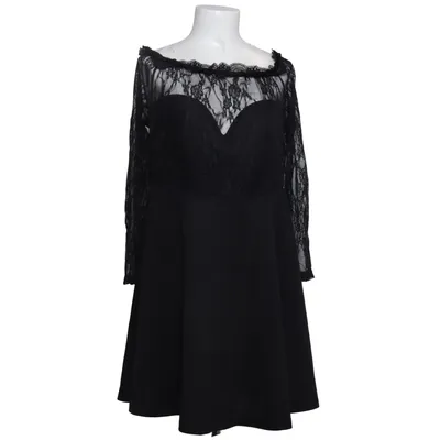 Dress (Black) from Shein Curve Elastane, Polyamide
