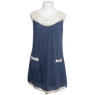 Kleid (Blau, Weiß) von Yumi Baumwolle, Polyester