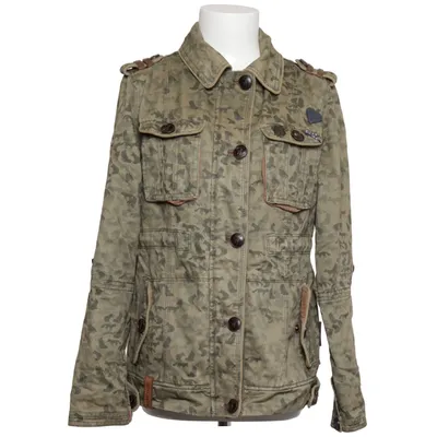 Safarijacka (Grön, Flerfärgad) från Naketano Bomull