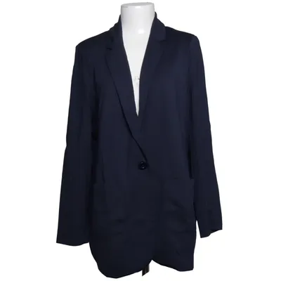 Blazer (Blue) from Fiorella Rubino Elastane, Polyamide, Viscose