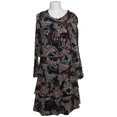 Dress (Black, Multicolored) from Set Polyester, Viscose