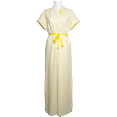 Maxikleid (Gelb, Weiß) von Bogner Baumwolle, Elasthan, Polyester