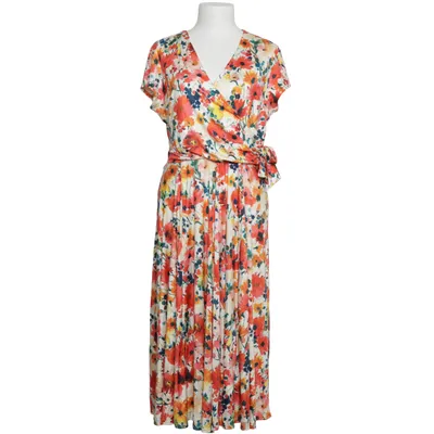 Omlottklänning (Vit, Flerfärgad) från Top Vintage Elastan, Polyester