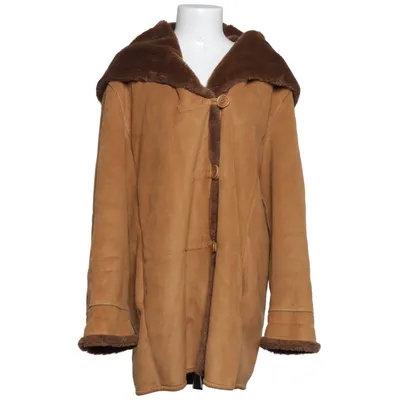 Shearlingjacka (Brun) från Madeleine Akryl, Polyester