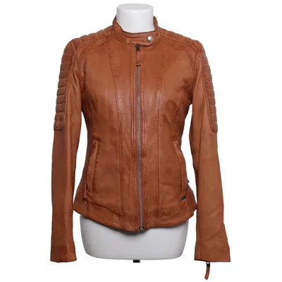 Läderjacka (Brun) från Mustang True Denim