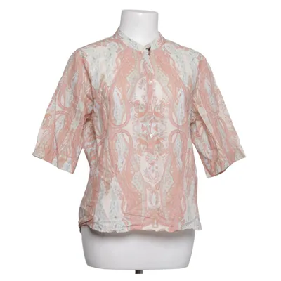Bluse (Beige, Mehrfarbig) von Rossana Diva Baumwolle