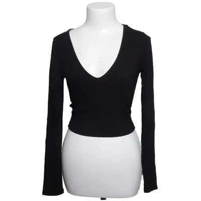 Wrap top (Black) from Bozzolo Elastane, Viscose