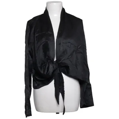 Blouse portefeuille (Gris) de Louise Béen Soie