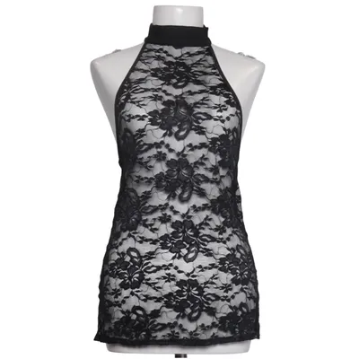 Neckholder Top (Schwarz)