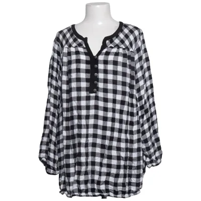 Blouse (Zwart, Wit) van Sheego Casual Viscose