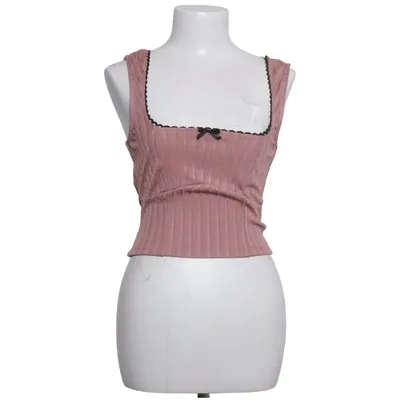 Crop top (Pink) fra New Look Elastan, Polyester
