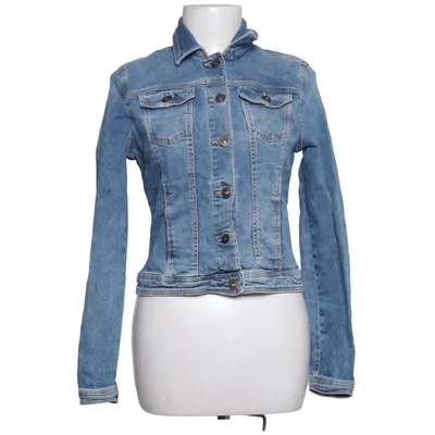 Denimjakke (Blå) fra Bershka Denim Collection Bomuld, Elastan