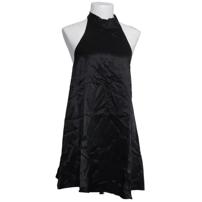 Halterneck dress (Black) from Zara Viscose