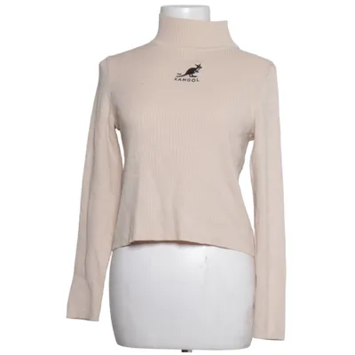 Pul à col roulé (Beige) de Kangol x H&M Acrylique, Polyamide, Viscose