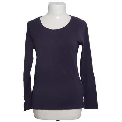 Langærmet t-shirt (Blå) fra Dolce Bella Bomuld, Elastan