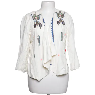 Blouse (Blanc, Multicolore) de 10 Feet Coton, Viscose