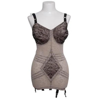 Corset (Beige, Noir) de Rago Élasthane, Polyamide