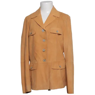 Leather blazer (Yellow) from Christ Leather