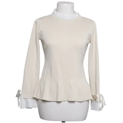 Sweater (Beige, Hvid) fra Emma & Ashley Polyamid, Polyester, Viscose