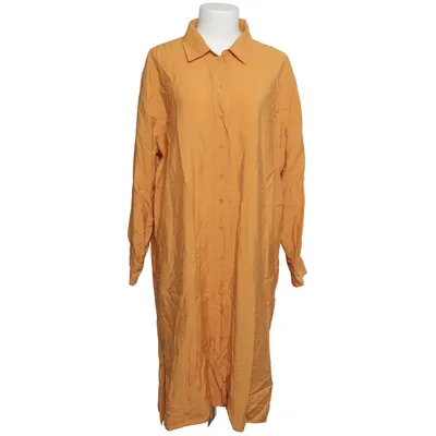 Shirt dress (Yellow) from LCW Modest Polyamide, Viscose