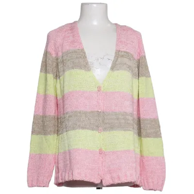 Cardigan (Roze, Geel, Bruin) van Sem Per Lei Acryl, Katoen, Polyamide