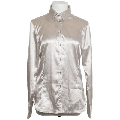 Blouse (Silver) from Zara Basic