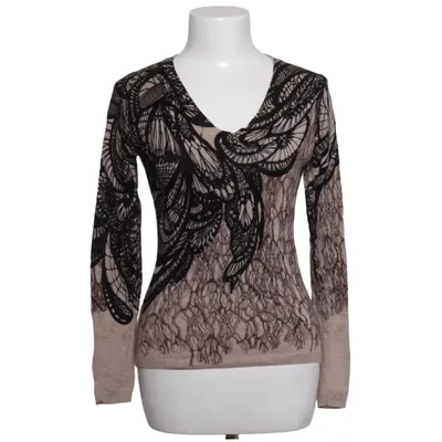 Pull-over (Beige, Noir) de Christina Élasthane, Polyamide, Viscose