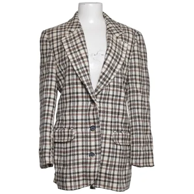 Kavaj (Beige, Svart, Brun) från Yarell Viskos, Ull