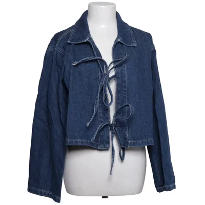 Denimjakke (Blå) fra FB Sister Bomuld, Polyester, Viscose