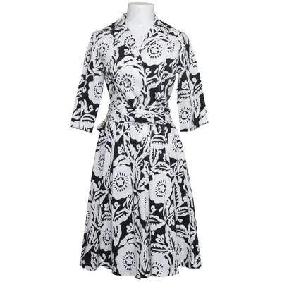 Robe chemise (Noir, Blanc) de Modeszene Coton